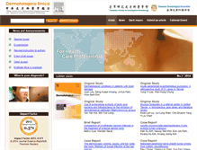 Tablet Screenshot of dermatol-sinica.com